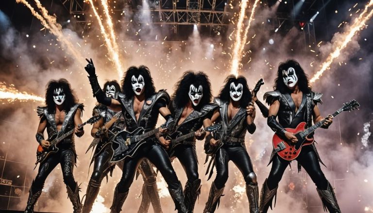 Les effets spéciaux et scénographies spectaculaires des shows de KISS